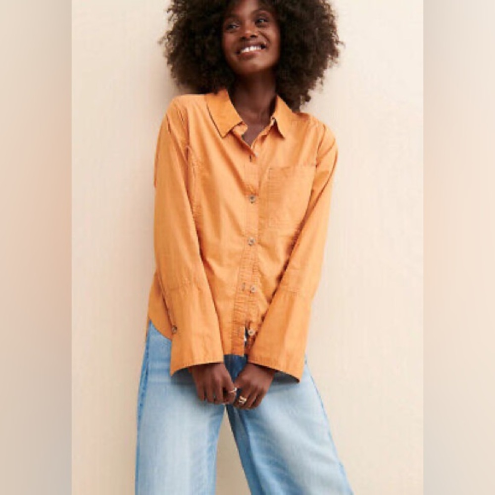 We the Free McKenzie Poplin button down